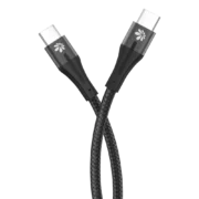⁦כבל שזור MIRACASE Type-C to Type-C 3M 60W⁩ – תמונה ⁦2⁩