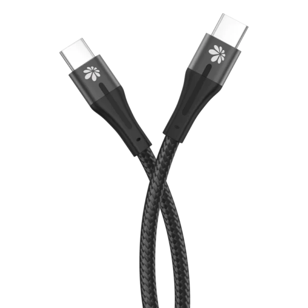 כבל שזור MIRACASE Type-C to Type-C 3M 60W