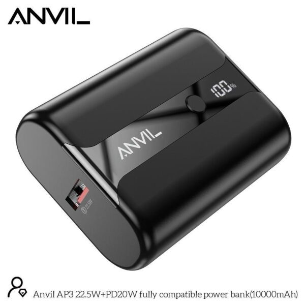 ANVIL סוללת גיבוי 10K PD