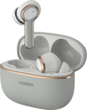אוזניות אלחוטיות צבע אפור CORAL Freedom TWS ANC BT Grey