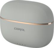 אוזניות אלחוטיות צבע אפור CORAL Freedom TWS ANC BT Grey