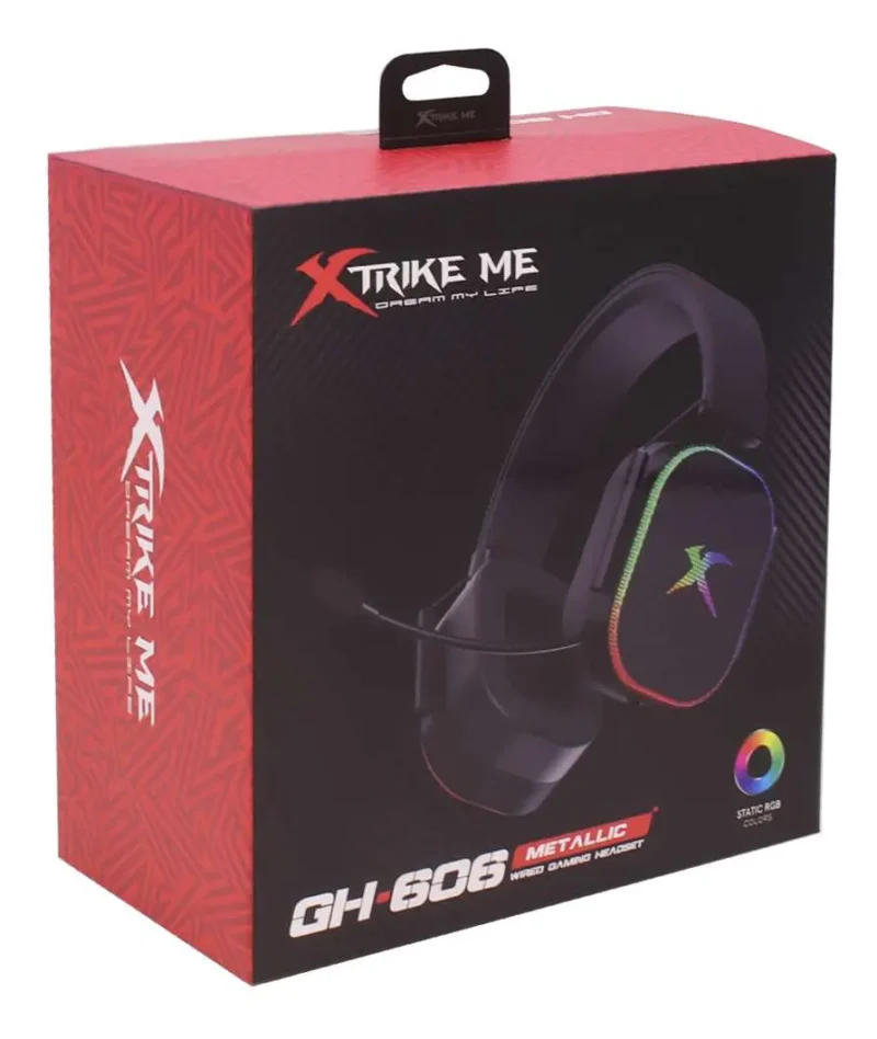 אוזניות גיימינג חוטיות דגם GH-606 מבית XtrikeMe