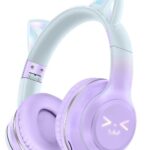 אוזניות קשת אלחוטיות לבן סגול Junior White-Purple