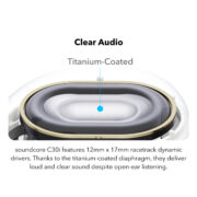 אוזניות Soundcore C30i Open Ear Clip-On בצבע שחור