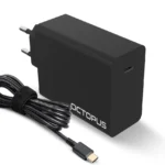 מטען אוניברסלי למחשב לנייד Type-C 100W מבית Octopus