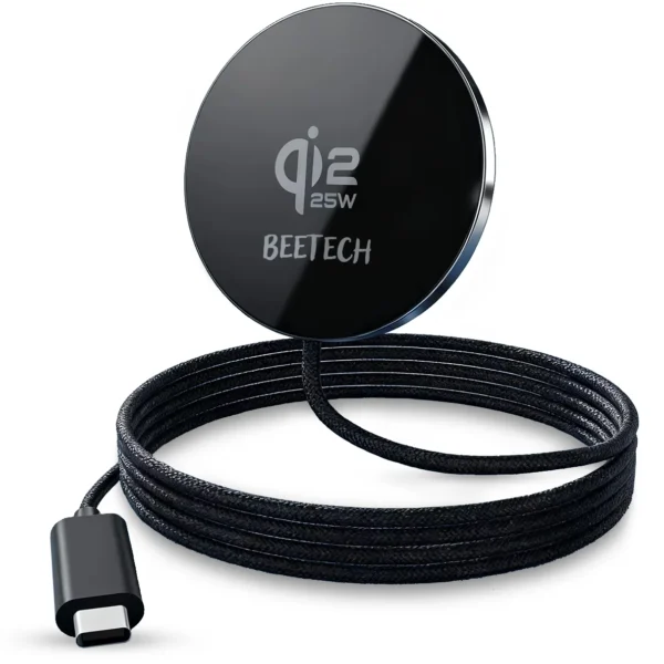 מטען שולחני אלחוטי 25W דגם WC-02 מבית BeeTech