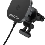 מעמד רכב Magsafe עם טעינה אלחוטית דגם W9-F6 מבית BeeTech