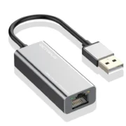 מתאם מחיבור USB לכניסת כבל רשת דגם L005 מבית Octopus