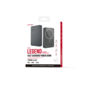 סוללת גיבוי צבע כסוף ENERGY MP39 Legend 10000mAh Magsafe Silver