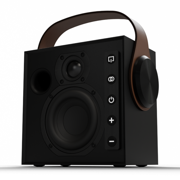 רמקול אלחוטי נייד שחור MOREL Biggie 60W BT Black