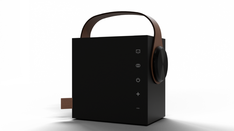 רמקול אלחוטי נייד שחור MOREL Biggie 60W BT Black