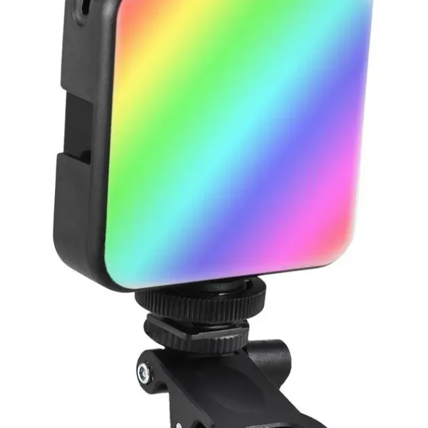 תאורה ניידת עם קליפס דגם MJ-88 RGB